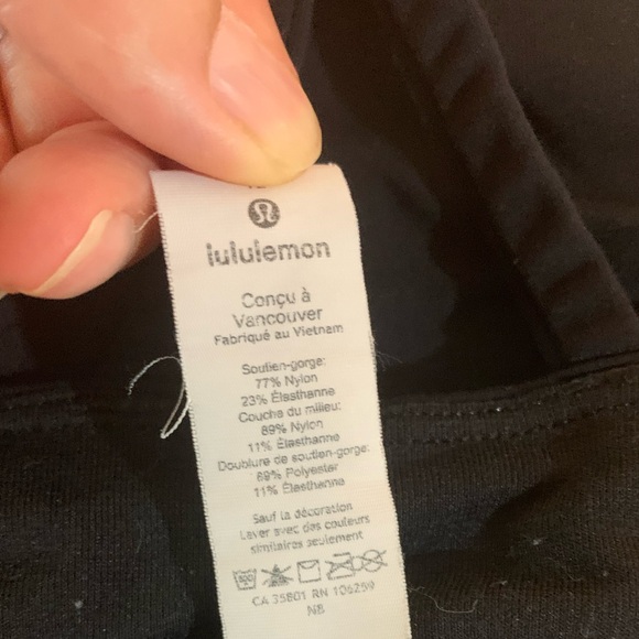 Lululemon Energy Longline Bra Medium Support - Picture 4 of 4